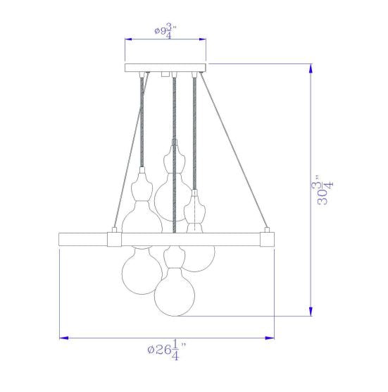 Bloomington-Wooden-Farmhouse-Globe-Chandelier-White-Stone-Decor-2