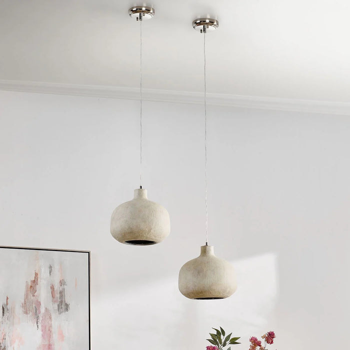 Brushed-Atwater-Concrete-Contemporary-Pendant-White-Stone-Decor-4