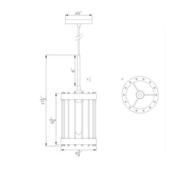 Calais-Brass-Vintage-Mid-Century-Pendant-White-Stone-Decor-3
