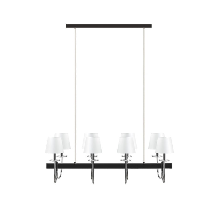Central-City-Black-Silver-Chandelier-White-Stone-Decor-2