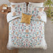 Colorful-Medallion-Flower-Garden-Comforter-Set-White-Stone-Decor-2