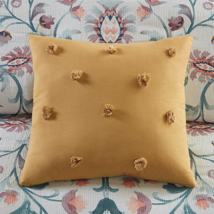 Colorful-Medallion-Flower-Garden-Comforter-Set-White-Stone-Decor-4