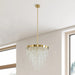 Durham-Industrial-Gold-Round-Crystal-Chandelier-White-Stone-Decor-4