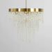 Durham-Industrial-Gold-Round-Crystal-Chandelier-White-Stone-Decor