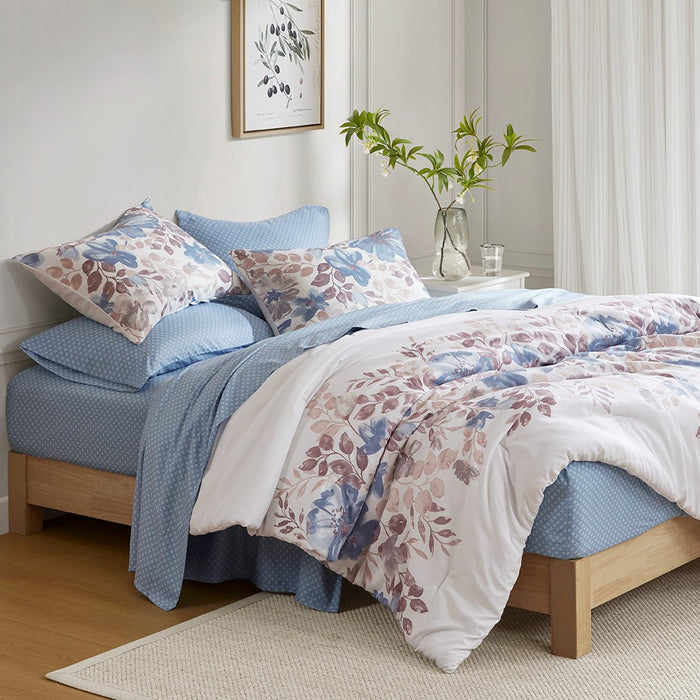 Hampton-Water-Blue-Floral-Comforter-Set-White-Stone-Decor-2