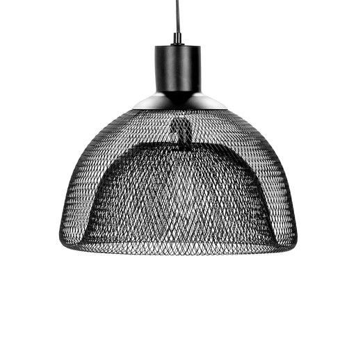 Industrial-Maxwell-Black-Modern-10-inch-Pendant-White-Stone-Decor