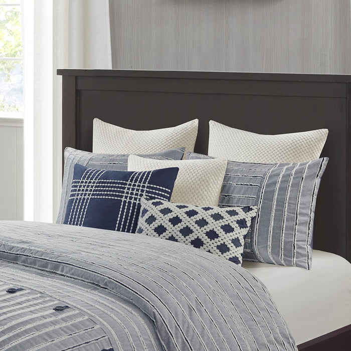 Lane-Blue-Farmhouse-8-Piece-Comforter-Set-White-Stone-Decor-2