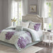 Lisa-Mae-White-Purple-Floral-Comforter-Set-White-Stone-Decor