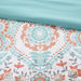 Luci-Mae-Aqua-Coral-Medallion-Floral-Comforter-Set-White-Stone-Decor-3