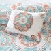 Luci-Mae-Aqua-Coral-Medallion-Floral-Comforter-Set-White-Stone-Decor-4