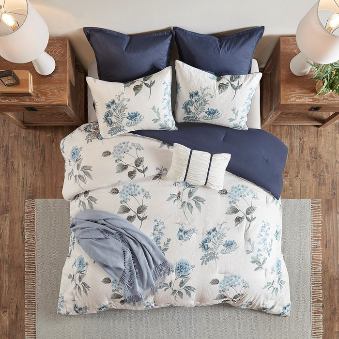 Maison-Blue-Floral-Farmhouse-7-Piece-Comforter-Set-White-Stone-Decor-2