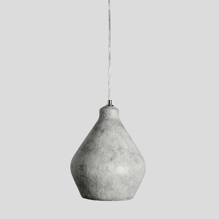 Modern-Brush-Concrete-Grey-Farmhouse-Pendant-White-Stone-Decor-1