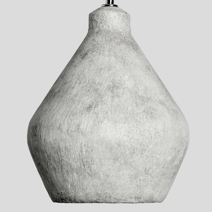 Modern-Brush-Concrete-Grey-Farmhouse-Pendant-White-Stone-Decor-4