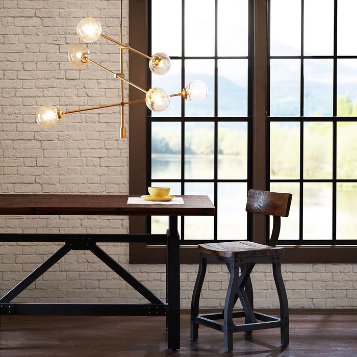 Monte-Alto-Gold-Chandelier-White-Stone-Decor