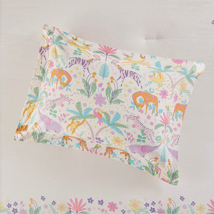 Naples-Colorful-Flower-Garden-Comforter-Set-White-Stone-Decor-5