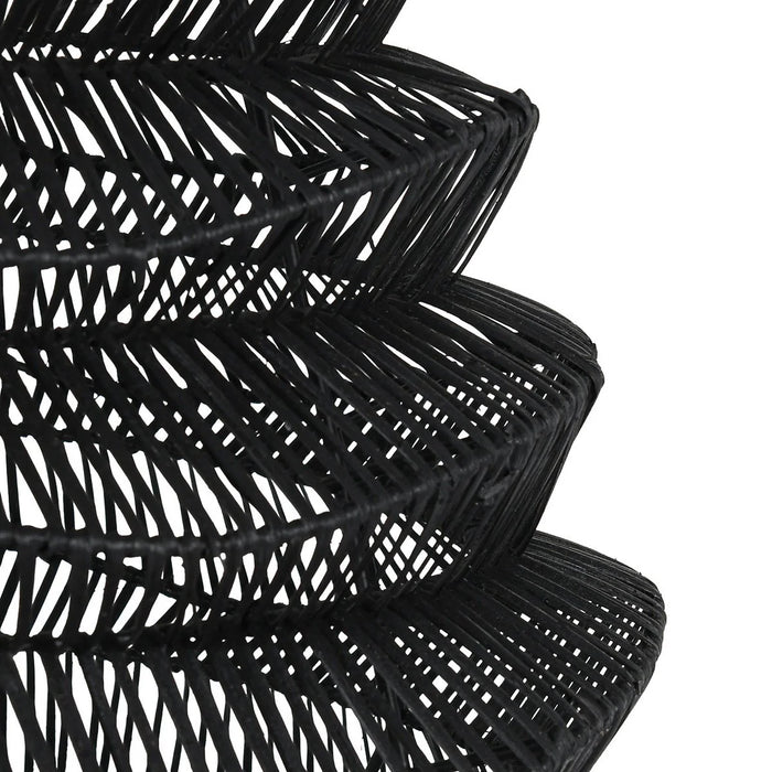 Newcastle-Black-Farmhouse-Modern-19-Pendant-White-Stone-Decor-4