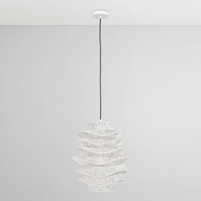 Newcastle-White-Farmhouse-Modern-15-Pendant-White-Stone-Decor-5