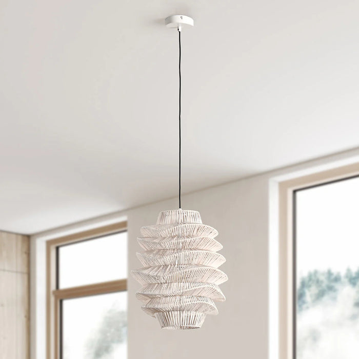Newcastle-White-Farmhouse-Modern-19-Pendant-White-Stone-Decor-8