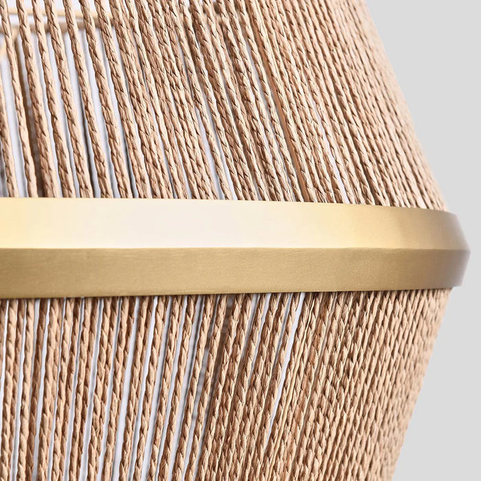 Norco-Rattan-Gold-Rustic-Industrial-Chandelier-White-Stone-Decor-3