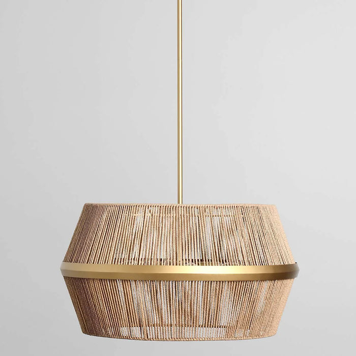 Norco-Rattan-Gold-Rustic-Industrial-Chandelier-White-Stone-Decor