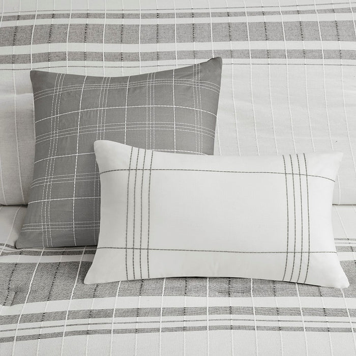 Olly-Grey-Striped-Farmhouse-6-Piece-Comforter-Set-White-Stone-Decor-3