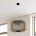 Overland-Rattan-Geometric-Black-Farmhouse-Pendant-White-Stone-Decor-2
