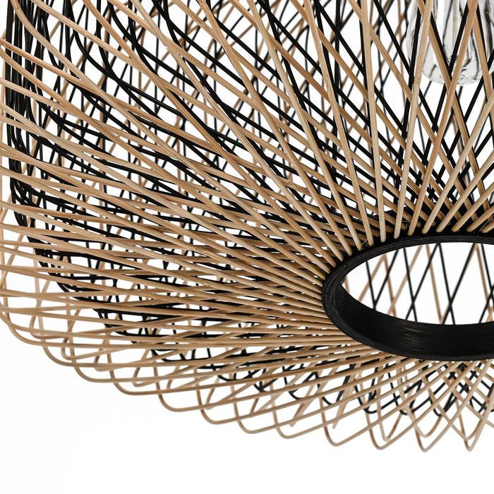 Overland-Rattan-Geometric-Black-Farmhouse-Pendant-White-Stone-Decor-4
