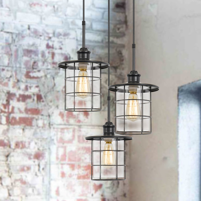 Perry-Rustic-Farmhouse-Industrial-3-Light-Pendant-White-Stone-Decor-1