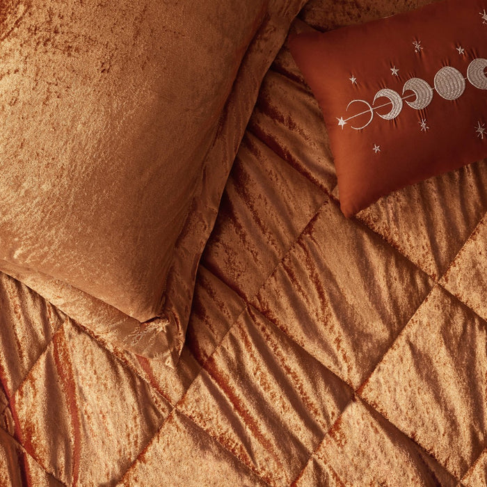 Reversible-Sunrise-Nellie-Luxury-Velvet-Comforter-Set-White-Stone-Decor-5