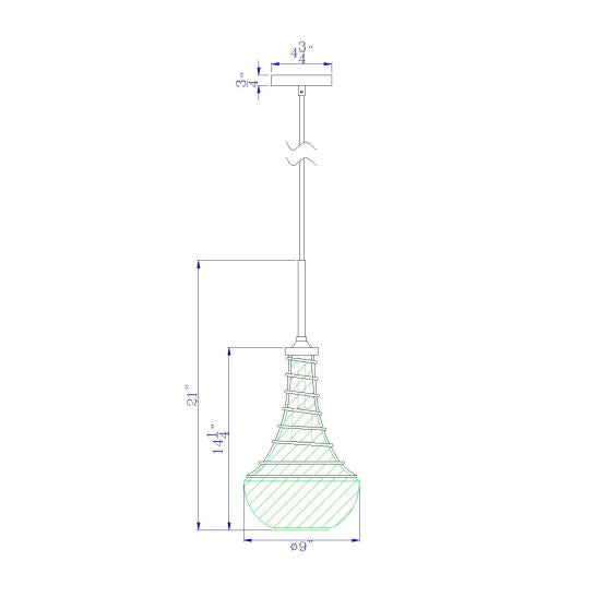 Rosewell-Brushed-Steel-Vintage-Industrial-Pendant-White-Stone-Decor-1