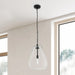 Samoset-Glass-Farmhouse-Black-Modern-Pendant-White-Stone-Decor