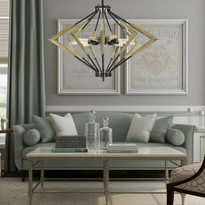 Savannah-Diamond-Antique-Brass-Modern-Chandelier-White-Stone-Decor-1