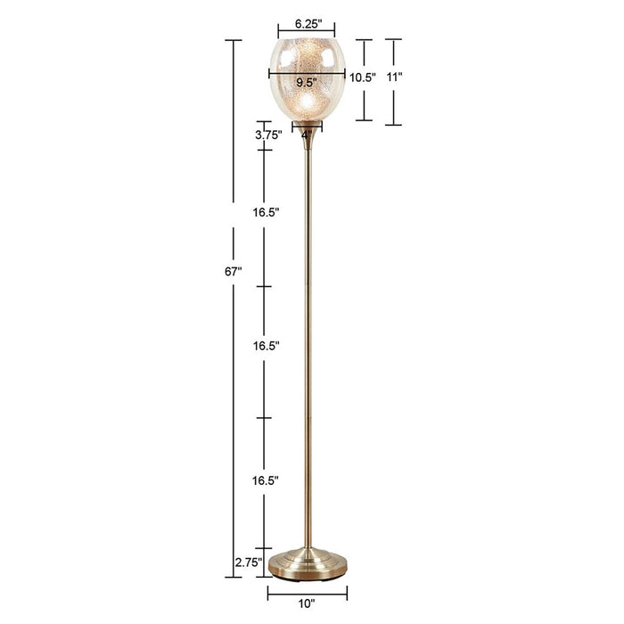 Sunwest-Antique-Brass-Lamp-White-Stone-Decor-6