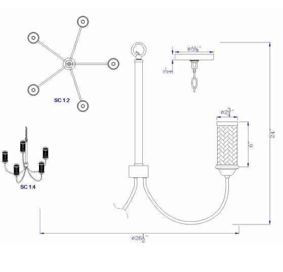 Topeka-Bronze-Modern-Contemporary-Chandelier-White-Stone-Decor-3